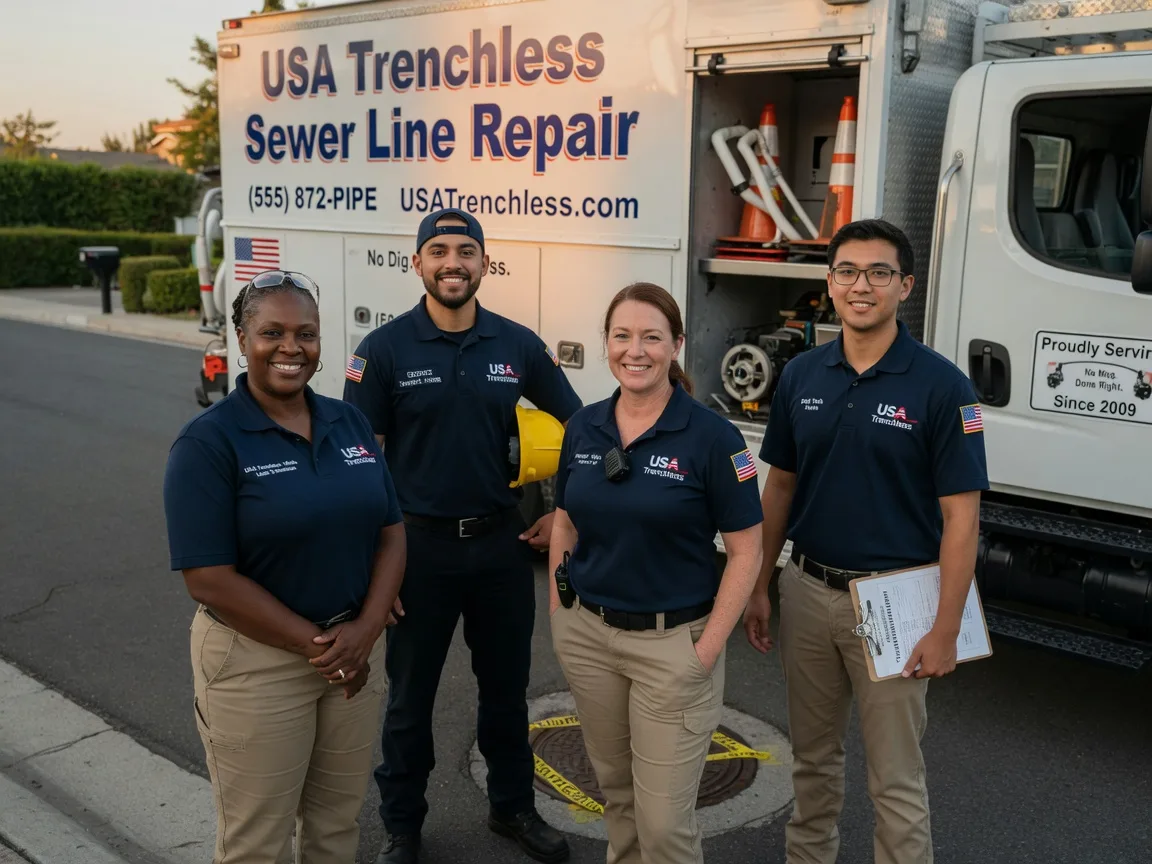 Sewer Line Repair company in Ben Lomond, AR